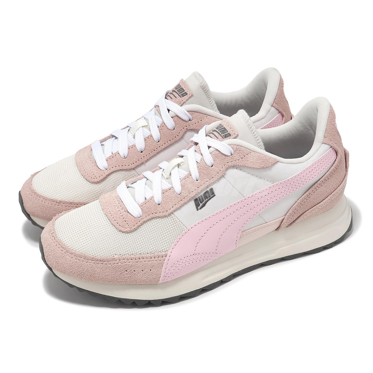 Puma Road Rider SD White Pink Men Unisex Casual Lifestyle