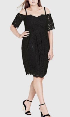 high neck long sleeve lace midi dress Charlisse  Ornate lace refinement  High-neck midi dress