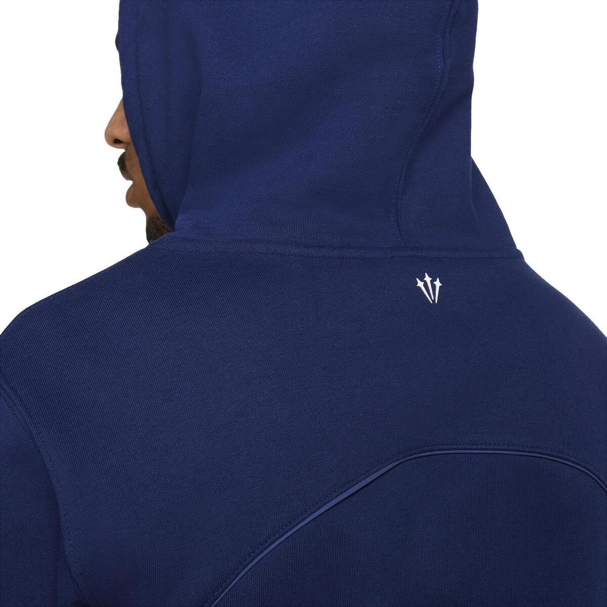 Nike x Drake NOCTA Cardinal Stock Hoodie 'Blue Void/White Nike x Drake NOCTA Cardinal Stock Hoodie 'Blue Void/White