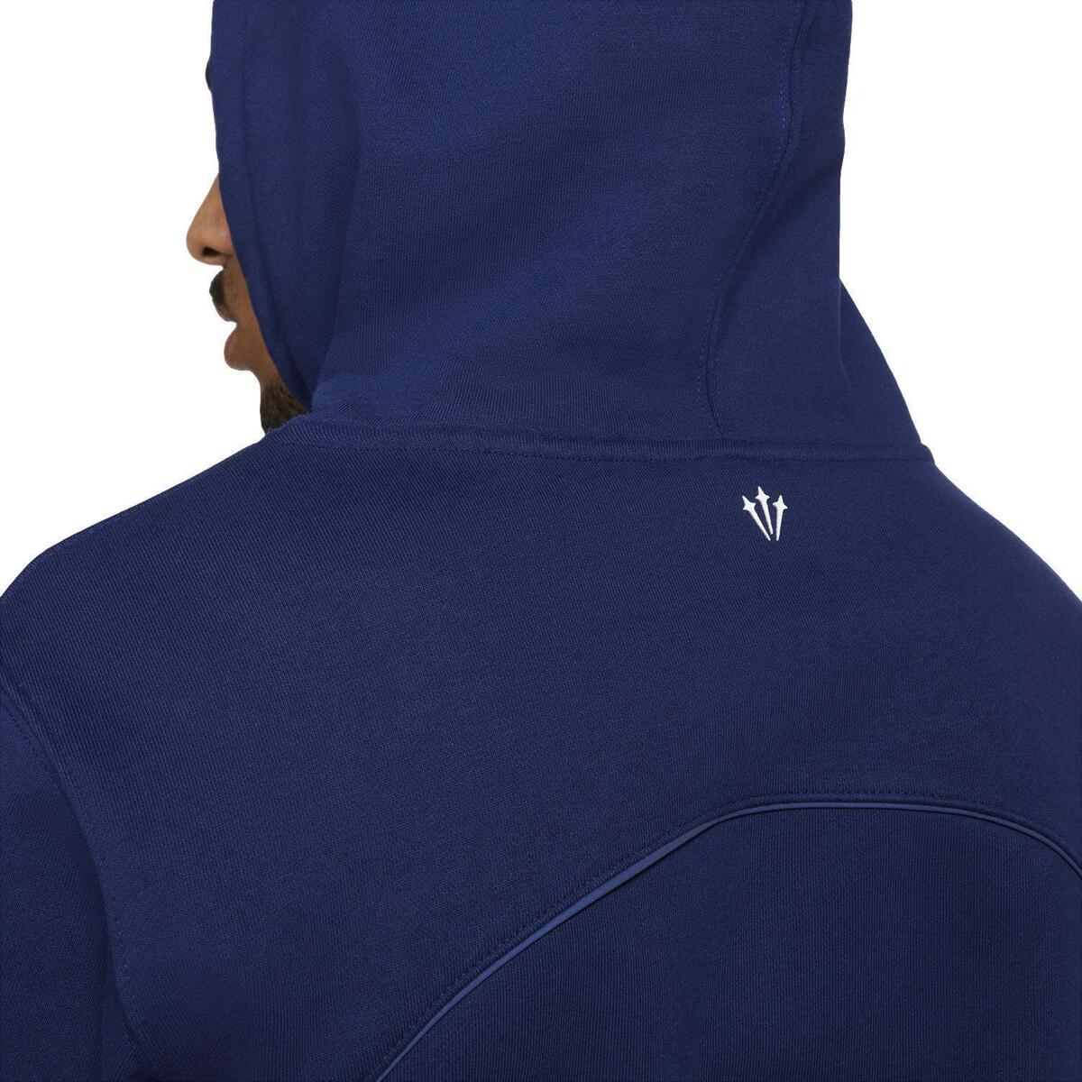 Nike x Drake NOCTA Cardinal Stock Hoodie 'Blue Void/White' DA3920-492 NEW