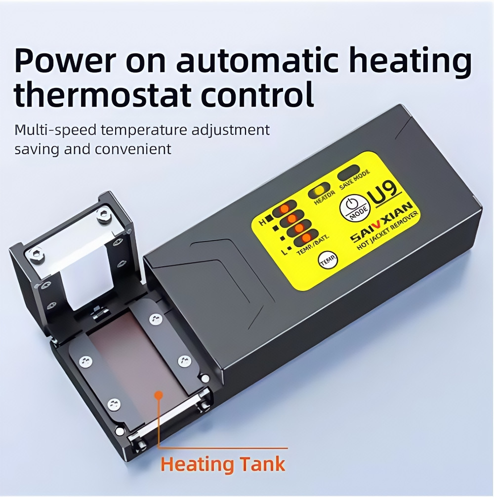 Fiber Optic Thermal Stripper Rechargeable Auto Heating Efficient Stripping Tool