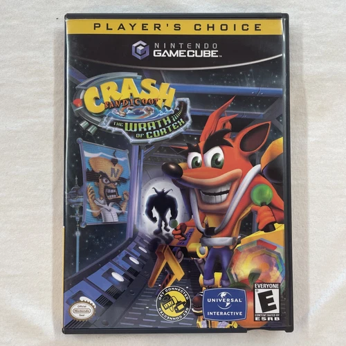 Crash Bandicoot: The Wrath of Cortex (Nintendo GameCube, 2002) Case No Game
