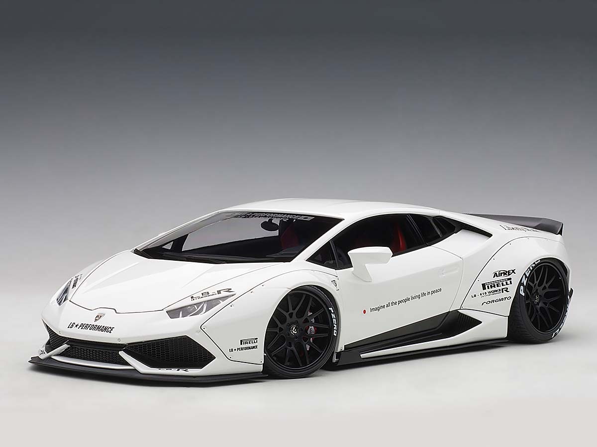 LAMBORGHINI HURACAN LB WORKS WHITE 1:18 by AUTOart 79120 NO LAMBORGHINI HURACAN LB WORKS WHITE 1:18 by AUTOart 79120 NO