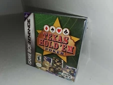 MINT NEW FACTORY SEALED TEXAS HOLD'EM CARD GAME FOR GAME BOY ADVANCE HOLD EM