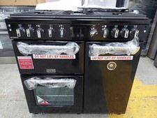 Richmond S900DF 90cm Dual Fuel Range Cooker Black -  A/A/A # 8041