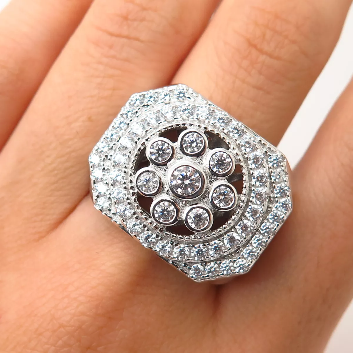 Anillo hombre 2025 swarovski