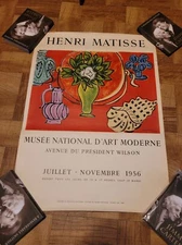 HENRI MATISSE LITHOGRAPH POSTER