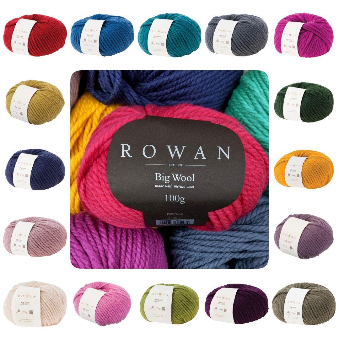 Knitting Yarn Rowan Big Wool Forest Rowan Big Wool The Ribbon Rose