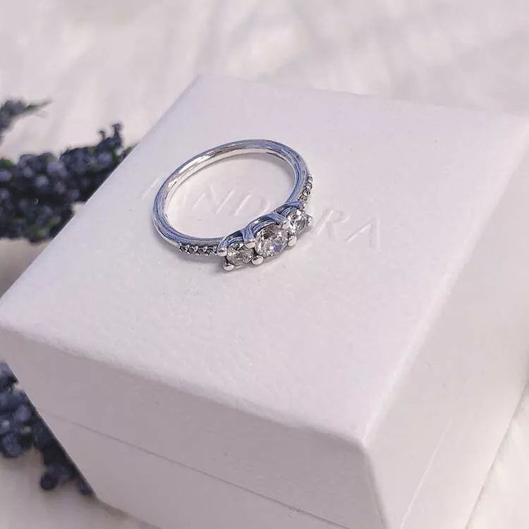 Pandora ring fairytale 2024 sparkle sterling silver