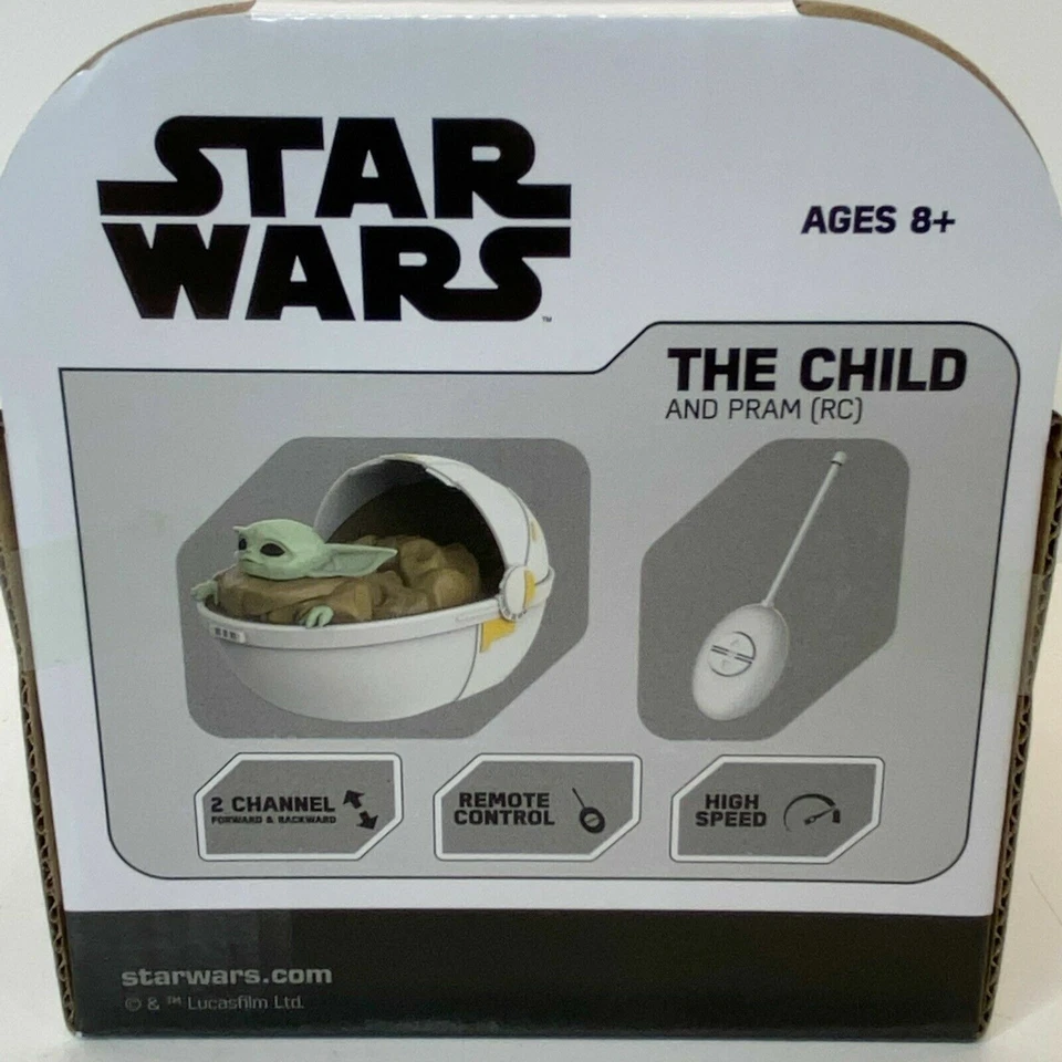 Star Wars The Mandalorian The Child And Pram RC Remote Control Toy Ages 8+ - Image 4 of 4