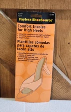 Payless Shoe Source Comfort  Insoles For High Heels New 1 Pair New Vintage