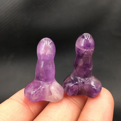 Wholesale Natural mix mini Penis Carved quartz Crystal Massager Wand Healing - Picture 201 of 296