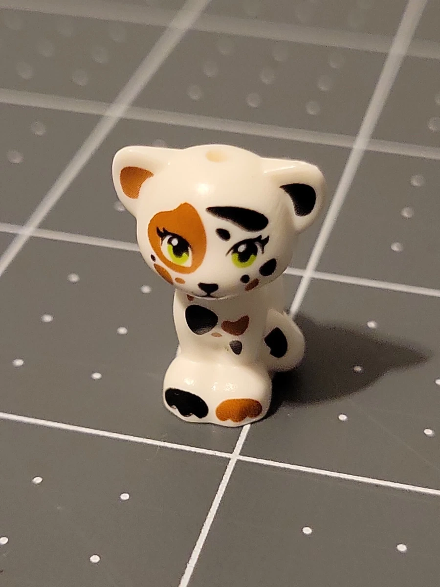 LEGO Calico Cat Animal Kitty Standing Mini Doll Minifigure Animal