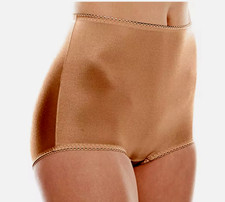 NWT Underscore Light Control Everyday Brief Panties JC Penney Mocha Size Large