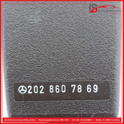 MERCEDES BENZ C-KLASSE W202 Gurtschloss Rechts 2028607869 ORIGINAL 