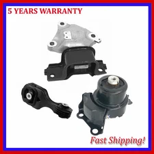For Honda Fit 15-17 1.5L EX I-VTEC Engine Motor & Auto Transmission Mount 3PCS