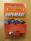Vintage Matchbox - 1985 Superfast - SF8 '62 Vette - Orange