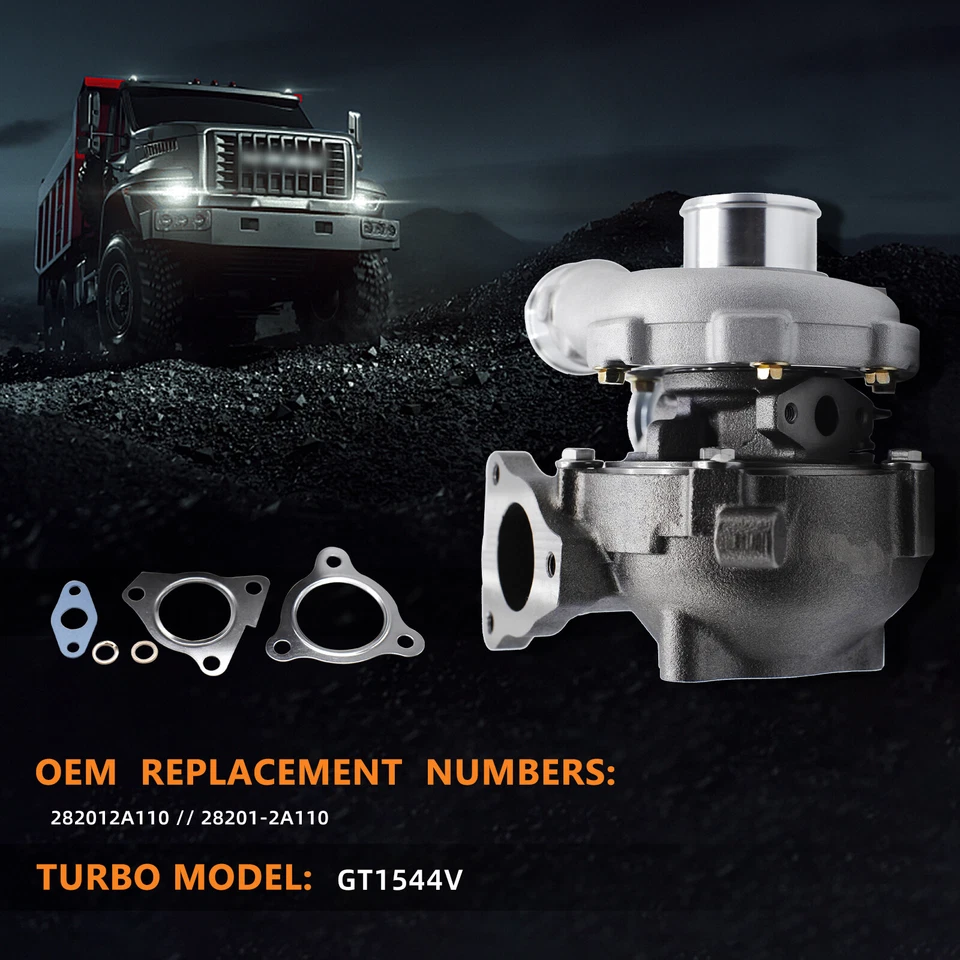 Turbolader Hyundai Matrix FC Getz TB KIA Cerato Rio II JB 1.5 CRDi 75 KW,102 PS - Bild 4 von 4