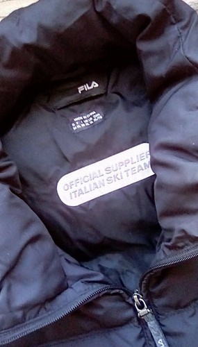 Men FILA XL puffer vest sleeveless with pockets ~ Size XL - Picture 12 of 12