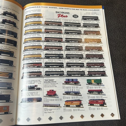 Bachmann Trains Catalog 1996 Original - LIKE NEW ~ Dad's Estate - Picture 7 of 9