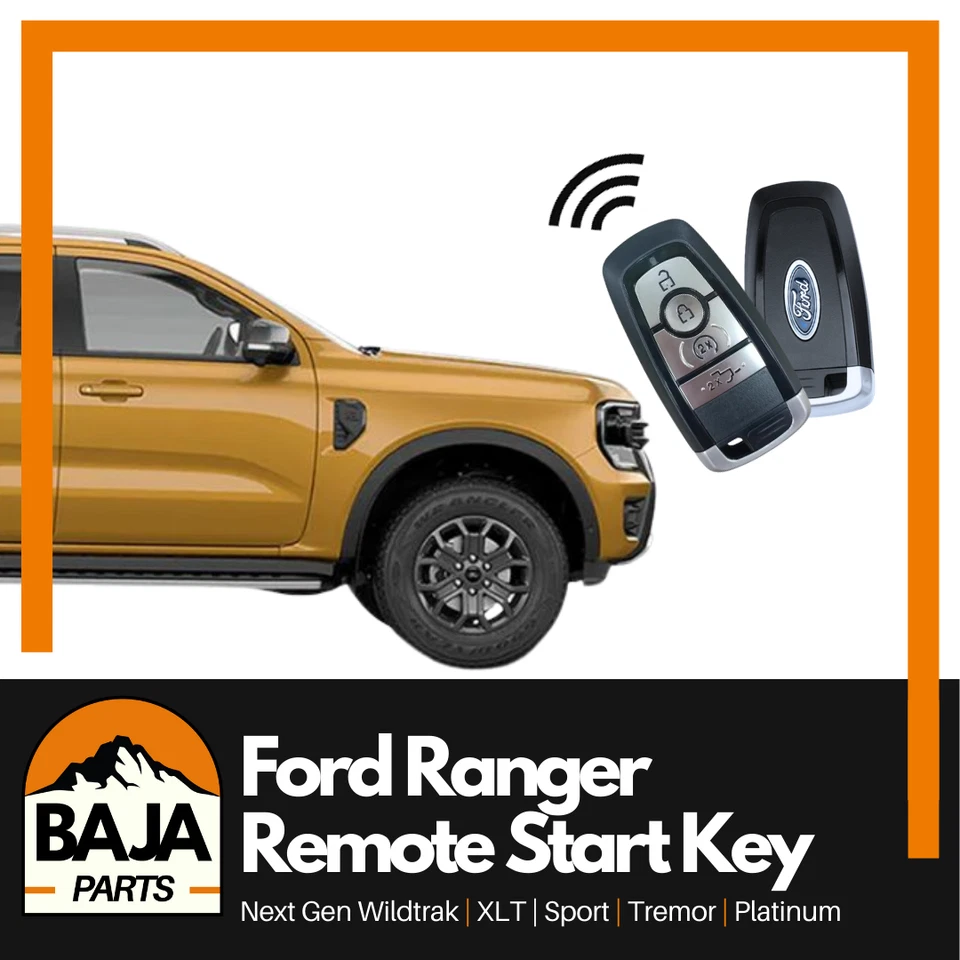 Ford Ranger Everest remote start key and silicone cover 2022+ Next Gen - image 2 of 4
