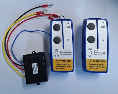 kabellose Seilwinden Fernbedienung Set 2 Handsender 12 24V für Warn Winde Anker