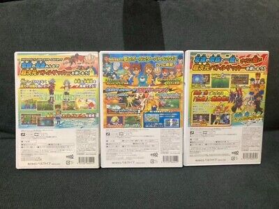 Inazuma Eleven Strikers 2012 X Treme & Go Strikers 2013 set Nintendo Wii  Japan 