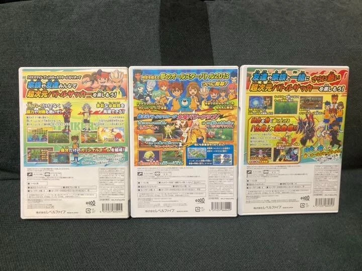 Inazuma Eleven Strikers & 2012 Xtreme 2 & Go Strikers 2013 Nintendo Wii Japan - Image 2 of 4