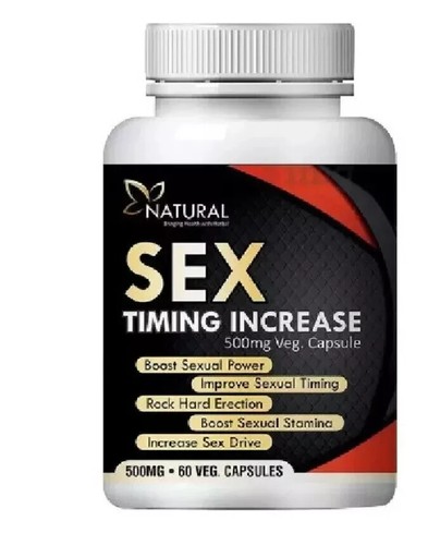 Natural Sex Timing Increase Capsule For Long Time Sex Power Performance (60 Cap) - Picture 1 of 4