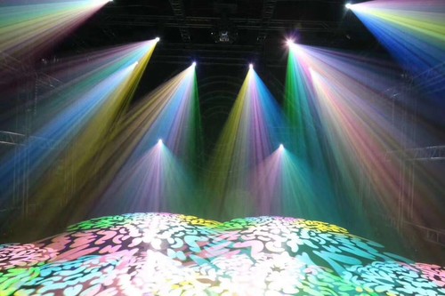 Luz de cabezal móvil 17R Sharpy 350W 3 en 1 doble prisma doble gobos iluminación de escenario - Imagen 11 de 11