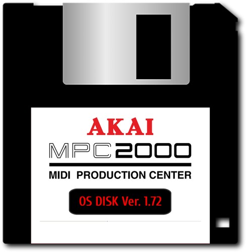 Version OS Akai MPC 2000 1,72 disquette - disque de démarrage MPC2000 - Photo 4/6