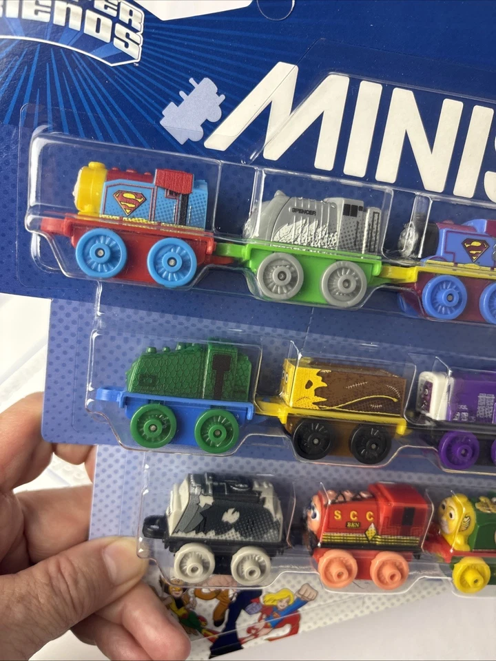 Thomas & Friends Minis Train Engine 2015 DC Super Friends Gator paquete de 9 - sellado Foto 3 de 4