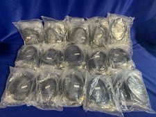 5 Foot Ethernet Network Cable Cat5e Patch Cord LAN - Pack of 10 x15 - New Sealed
