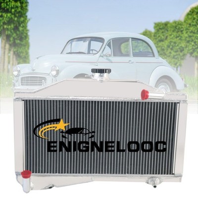 2 Row Core Aluminum Radiator for Morris Minor 1000 948/1098 1955-1971 Manual