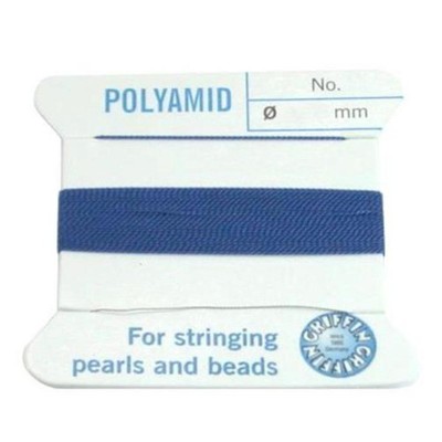 Blue Griffin Nylon Bead Stringing Cord #8