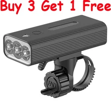 LED Bike Light Super Bright Waterproof USB Rechargeable Bicycle Front Headlight
