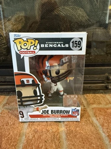 Funko Pop! NFL Joe Burrow #168 Cincinnati Bengals QB – Away Jersey