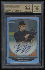 2013 Bowman Chrome Blue Wave Refractor Autographs Guide 50