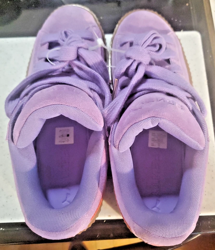 PUMA Fenty x Creeper Phatty 薰衣草燃烧红色 W Rihanna 尺寸 US 11 — 第 4/4 张图片