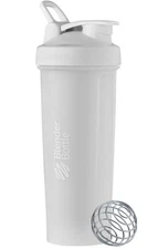 New Classic 28oz Blender Bottle Shaker - White On White