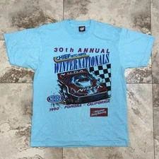 Vintage NHRA Drag Racing Shirt 1990 Made In USA Single Stitch