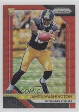 2018 Panini Prizm Rookie Red Wave Prizm 42/149 James Washington #222 0c6