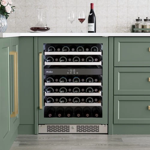 Avallon AWC242DZRH 24"W 45 Bottle Capacity Dual Zone Wine Cooler - Stainless - Picture 12 of 12