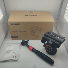 NEEWER GM001 Video Tripod Fluid Head Quick Release Plate for Manfrotto Max Load