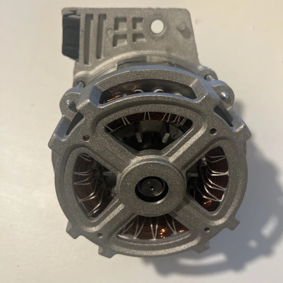 Motor de Accionamiento de Lavadora GE OEM WH03X29559 con polea WH03X32217 Foto 4 de 4