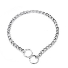 Choke Collar for Dogs, Metal Slip Dog Chain Collar for Puppy Collars for XS S...