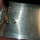 Signed C J 925 Sterling Silver Turquoise Inlay Sizable Cuff Bracelet.  wt.2.2 oz — photo 6