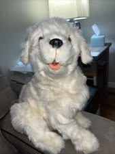 Furreal Friends White Puppy Dog Interactive Playful Plush Cookie Motion