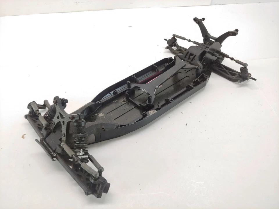 Incompleto Kyosho SC6 1/10 2wd caminhão de curto curso chassi deslizante parcial de rolo - Imagem 3 de 4