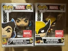 Funko Pop Marvel Collector Corps Exclusive WOLVERINE 1376 Brown Suit & 1372 Lot